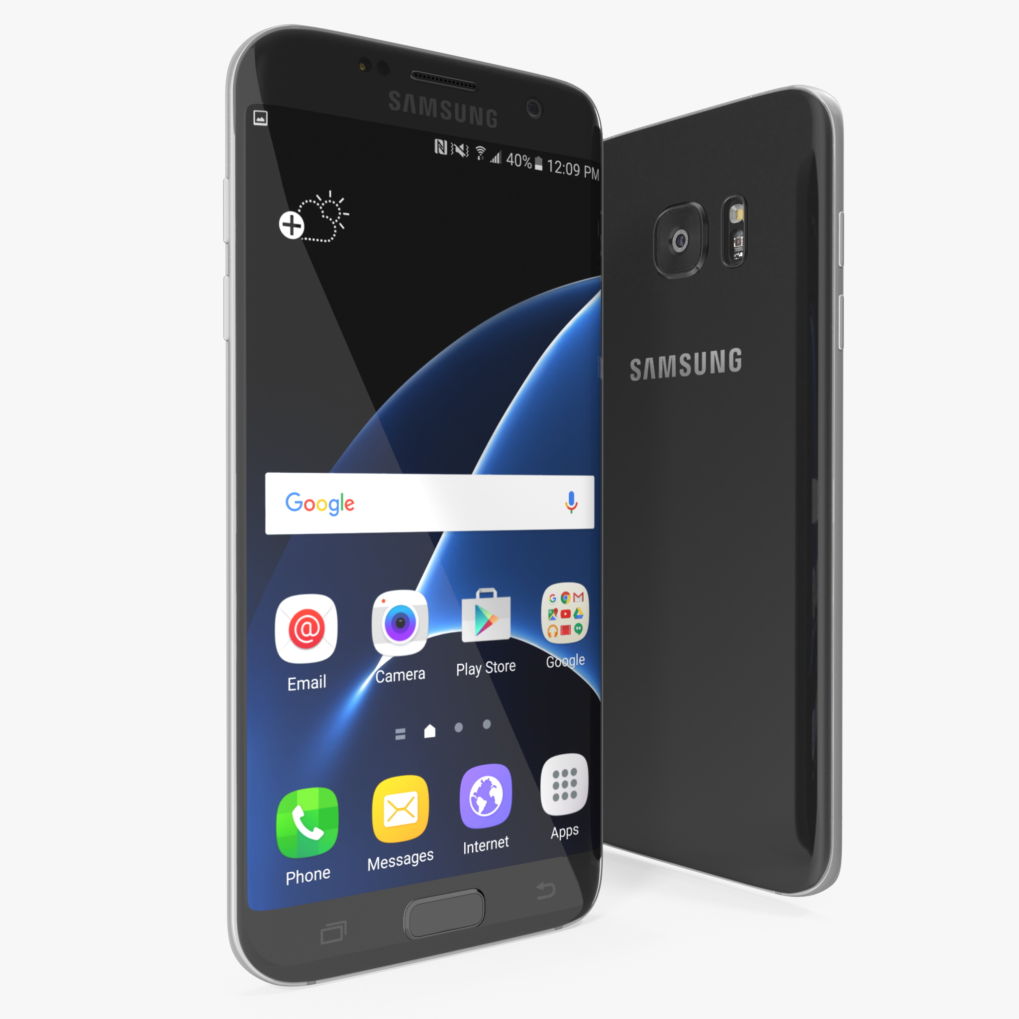 Samsung Galaxy S7 Edge 3D Model, view 6
