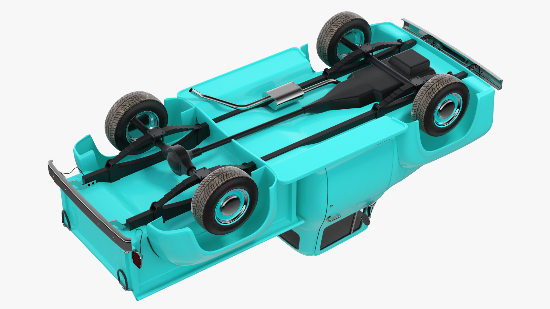3D model Classic Pickup Truck