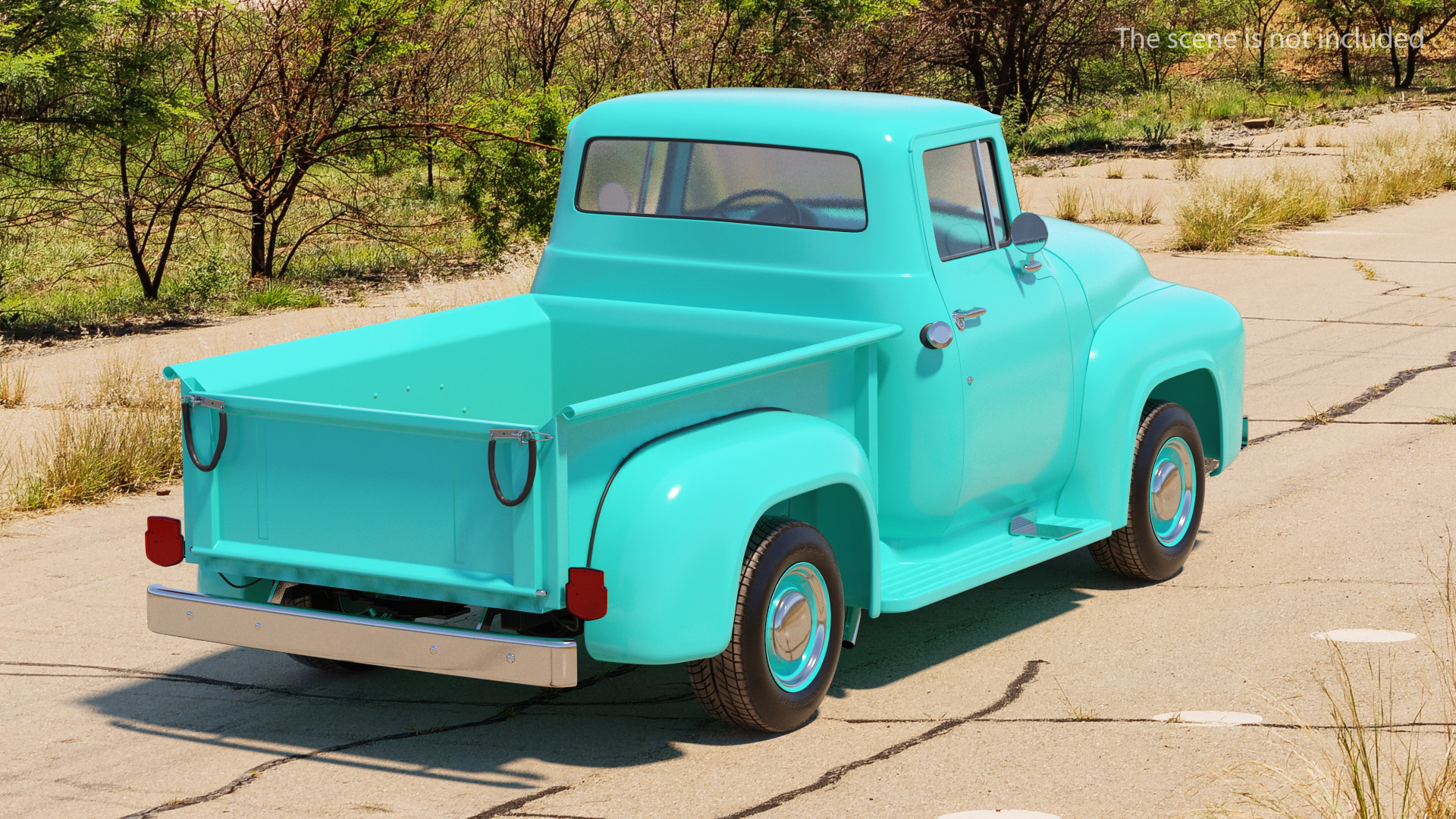 3D model Classic Pickup Truck