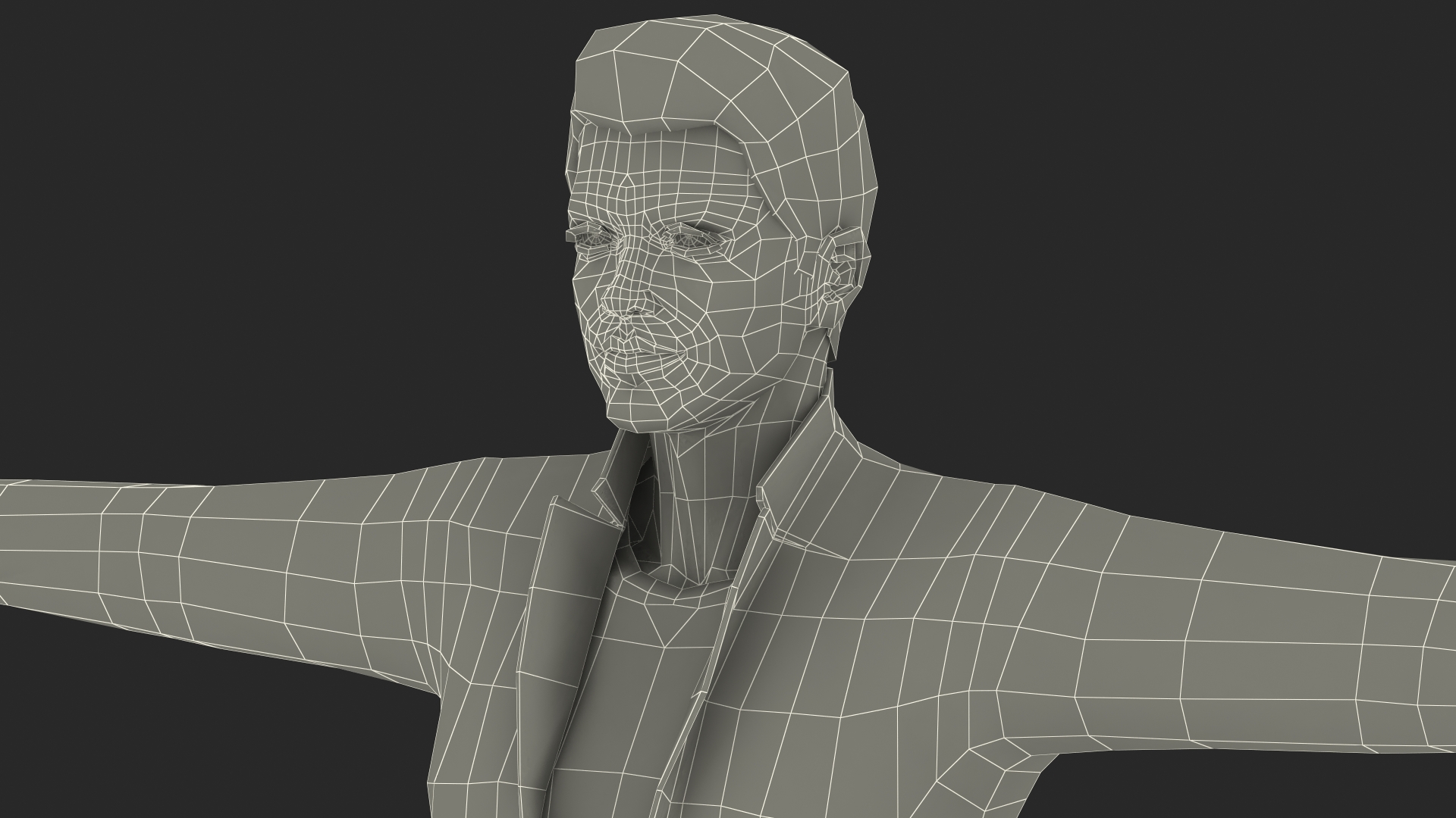 3D Teenage Boy Fashionable Style T Pose
