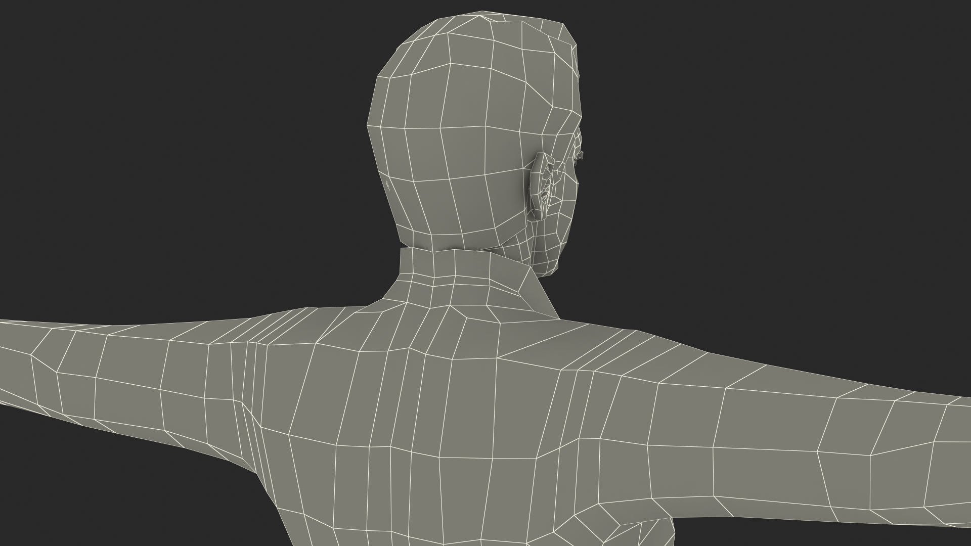 3D Teenage Boy Fashionable Style T Pose