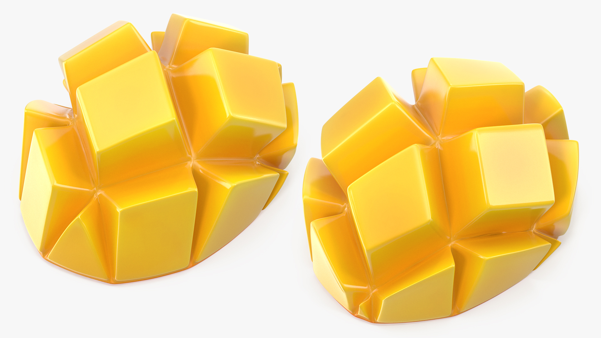 Fresh Mango Slice 3D