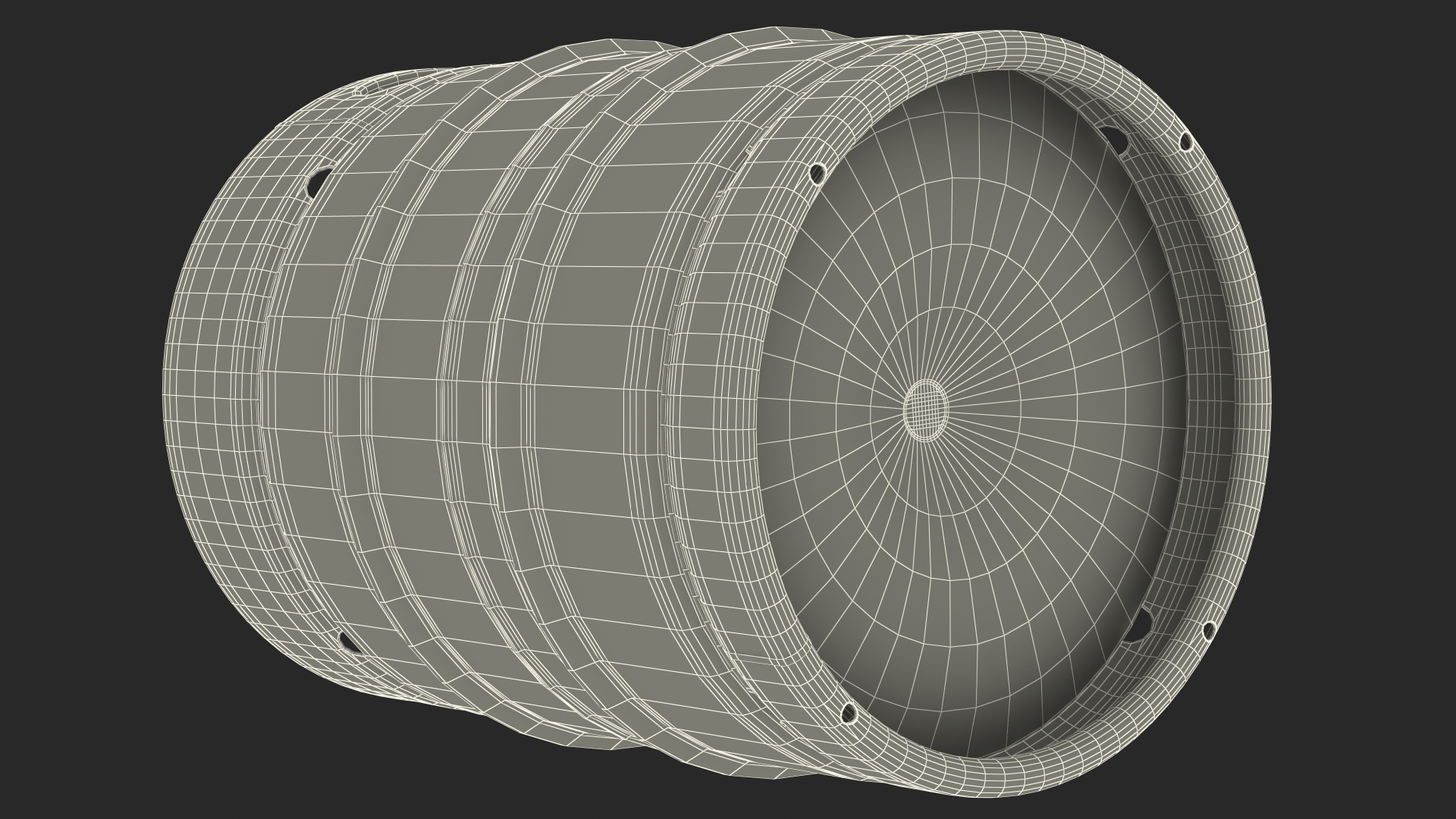 Beer Keg 50L 3D