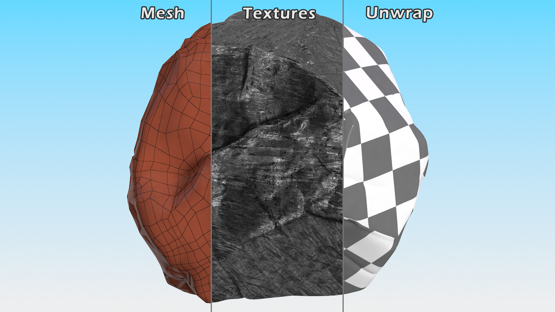 Chunk of Anthracite Coal 3D model