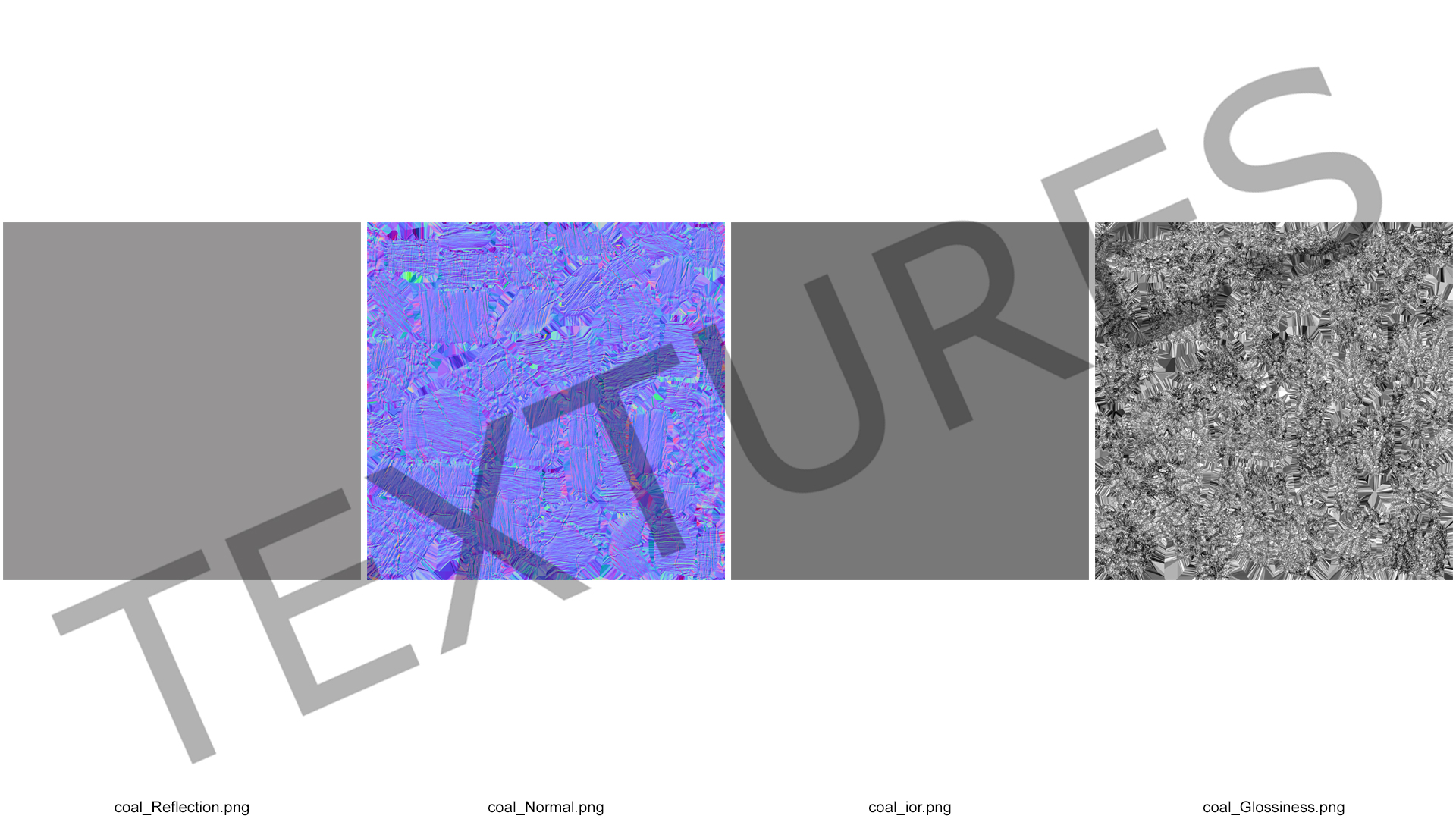 Chunk of Anthracite Coal 3D model
