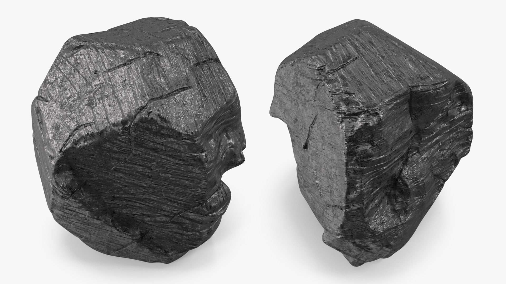 Chunk of Anthracite Coal 3D model