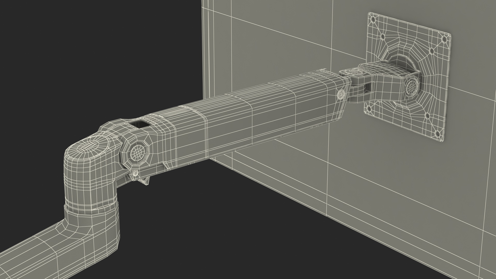 3D model Mount Monitor Arm Generic