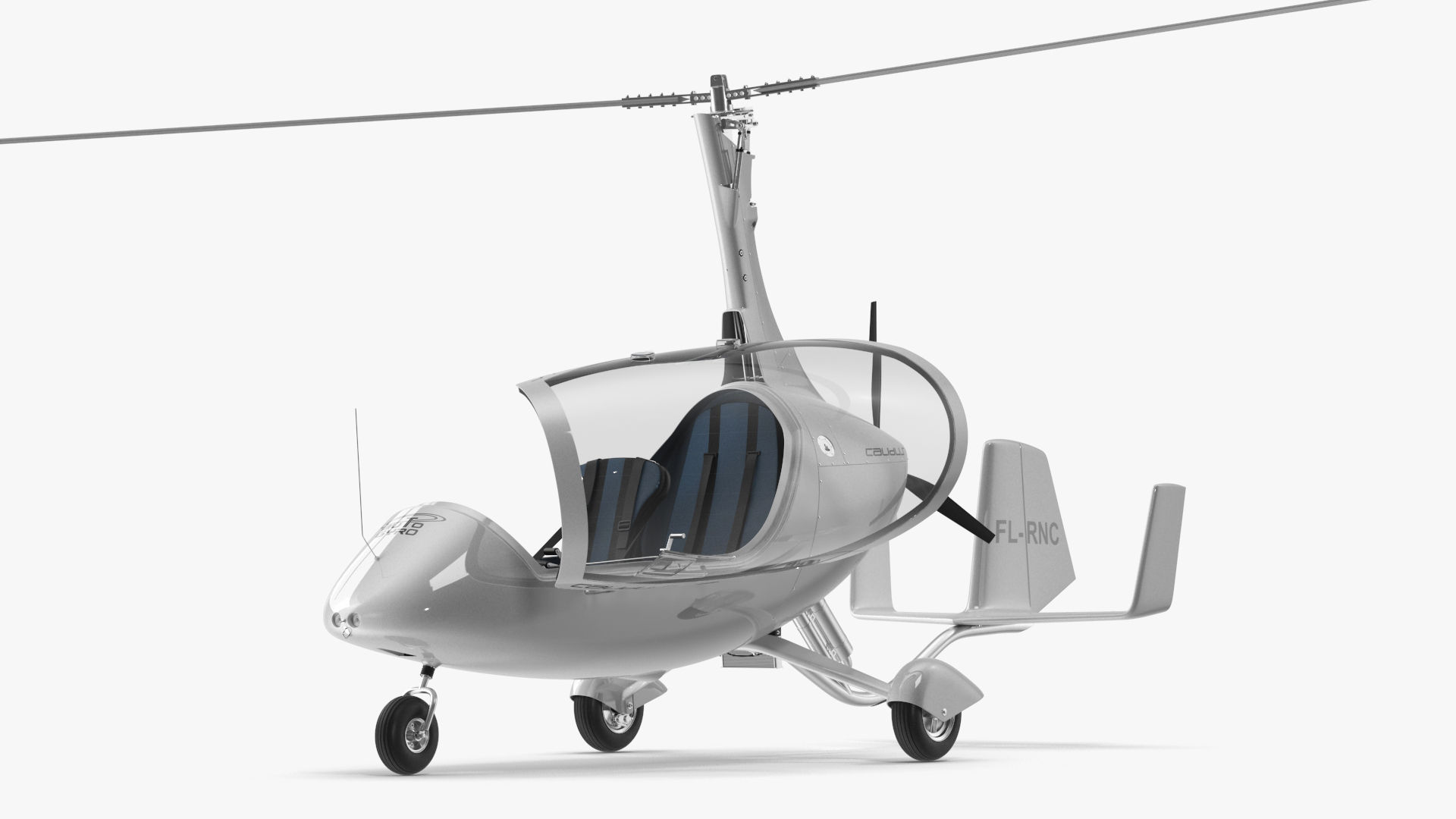 3D Autogyro Calidus 912 White