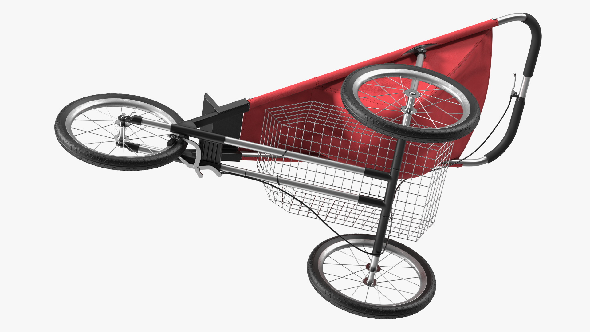 3D model Baby Stroller for Runners
