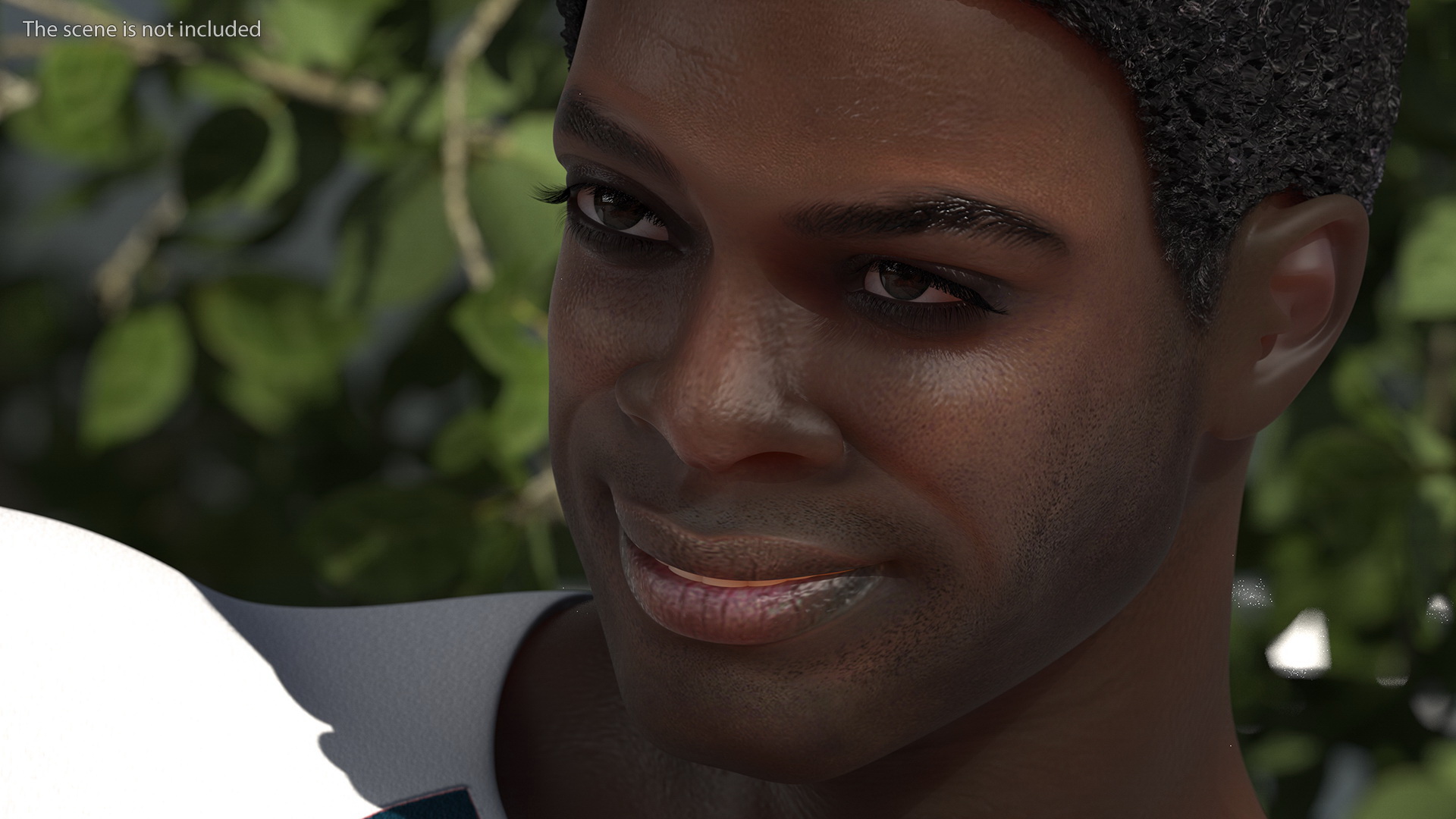 Afro American Man in Urban Style 3D