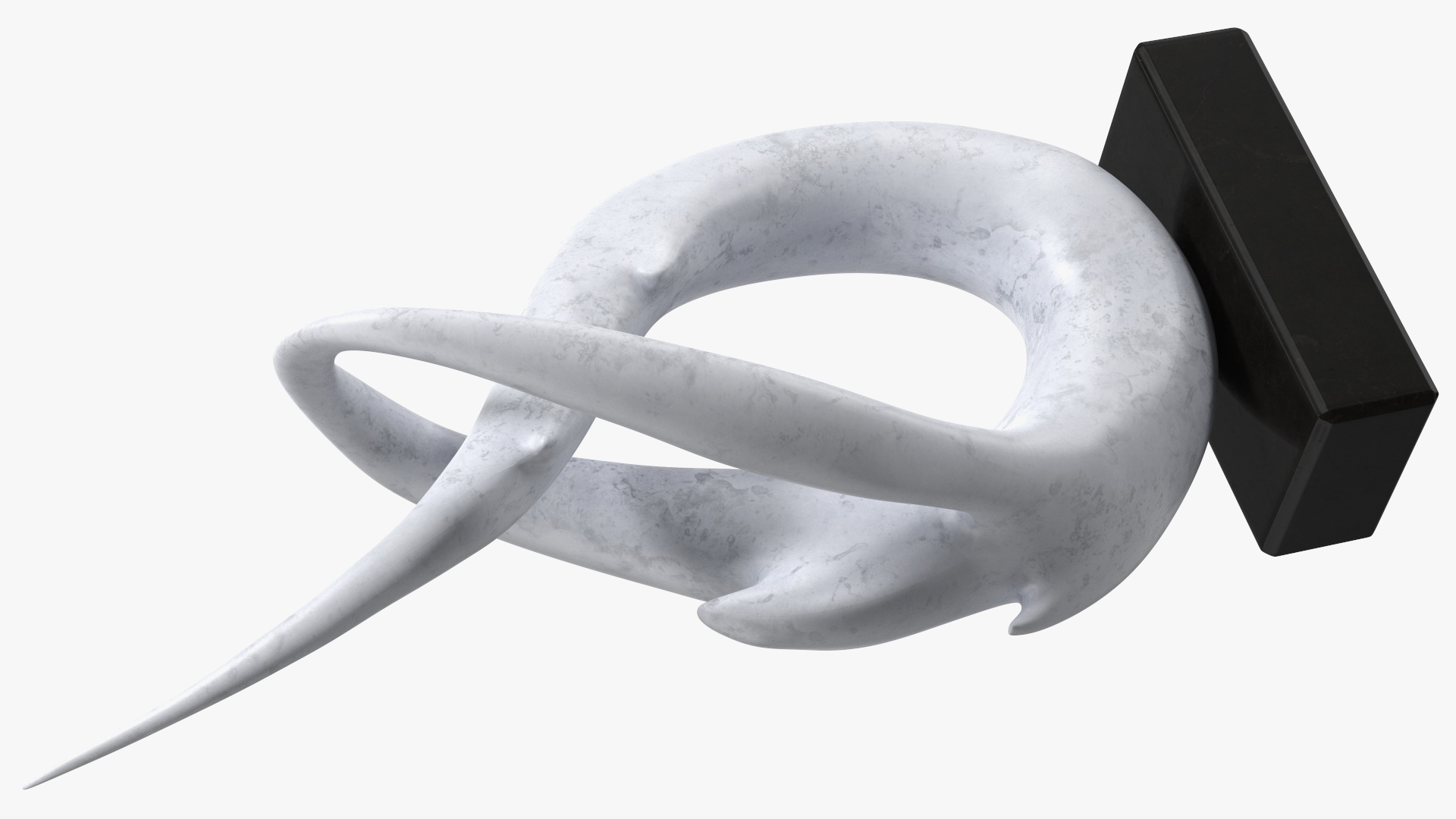 3D Marble Abstract Modern Sculpture Home Decoration model