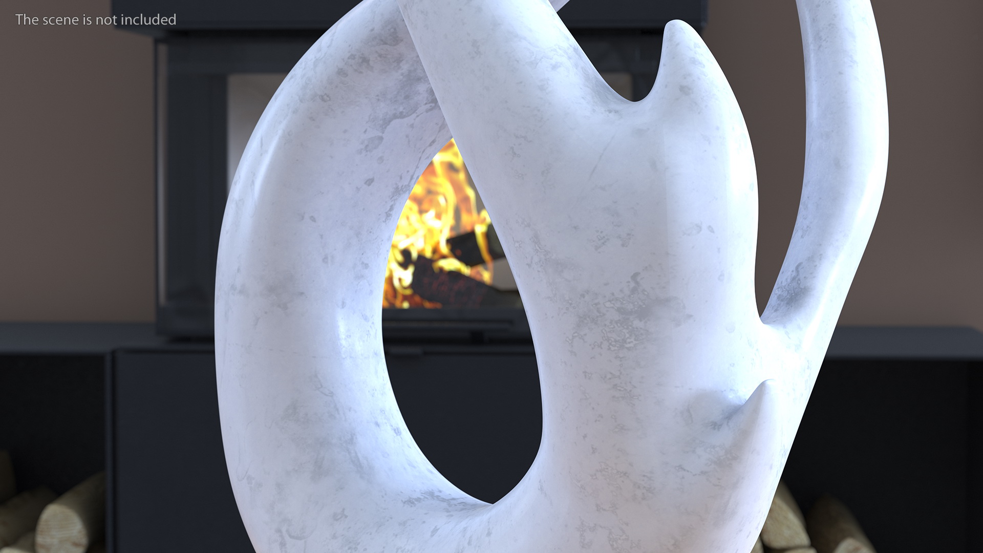 3D Marble Abstract Modern Sculpture Home Decoration model
