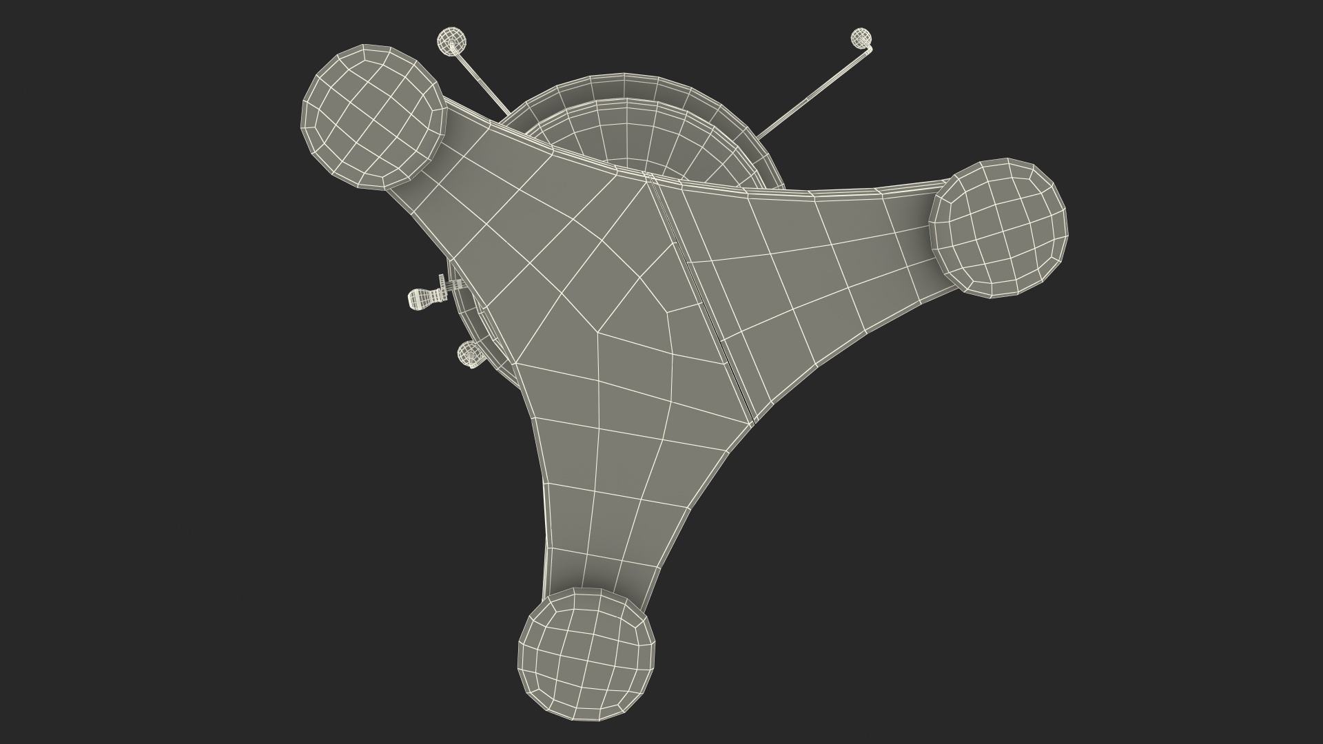 3D model Small Antique Orrery
