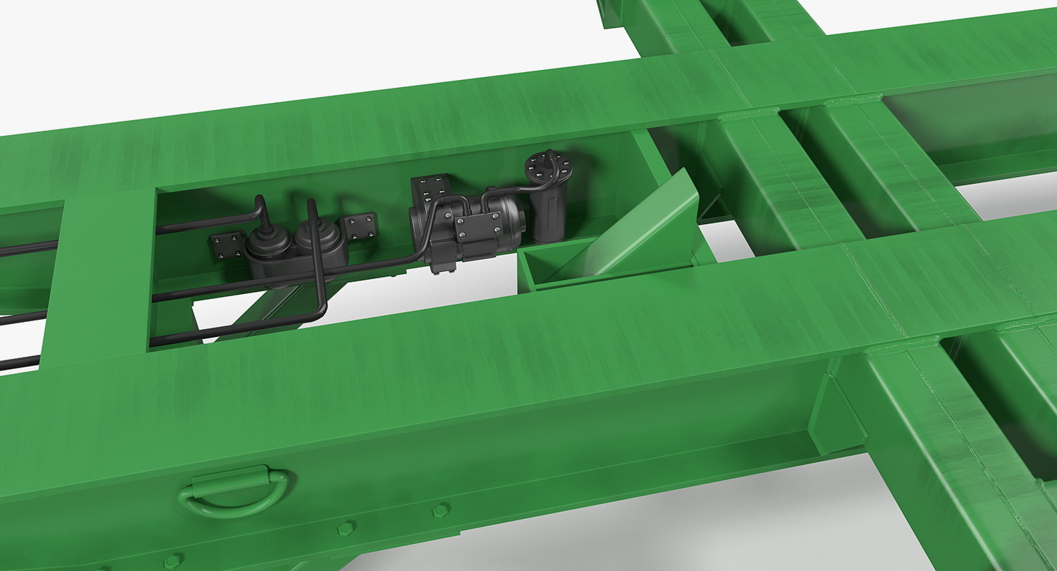 3D model Container Trailer Generic