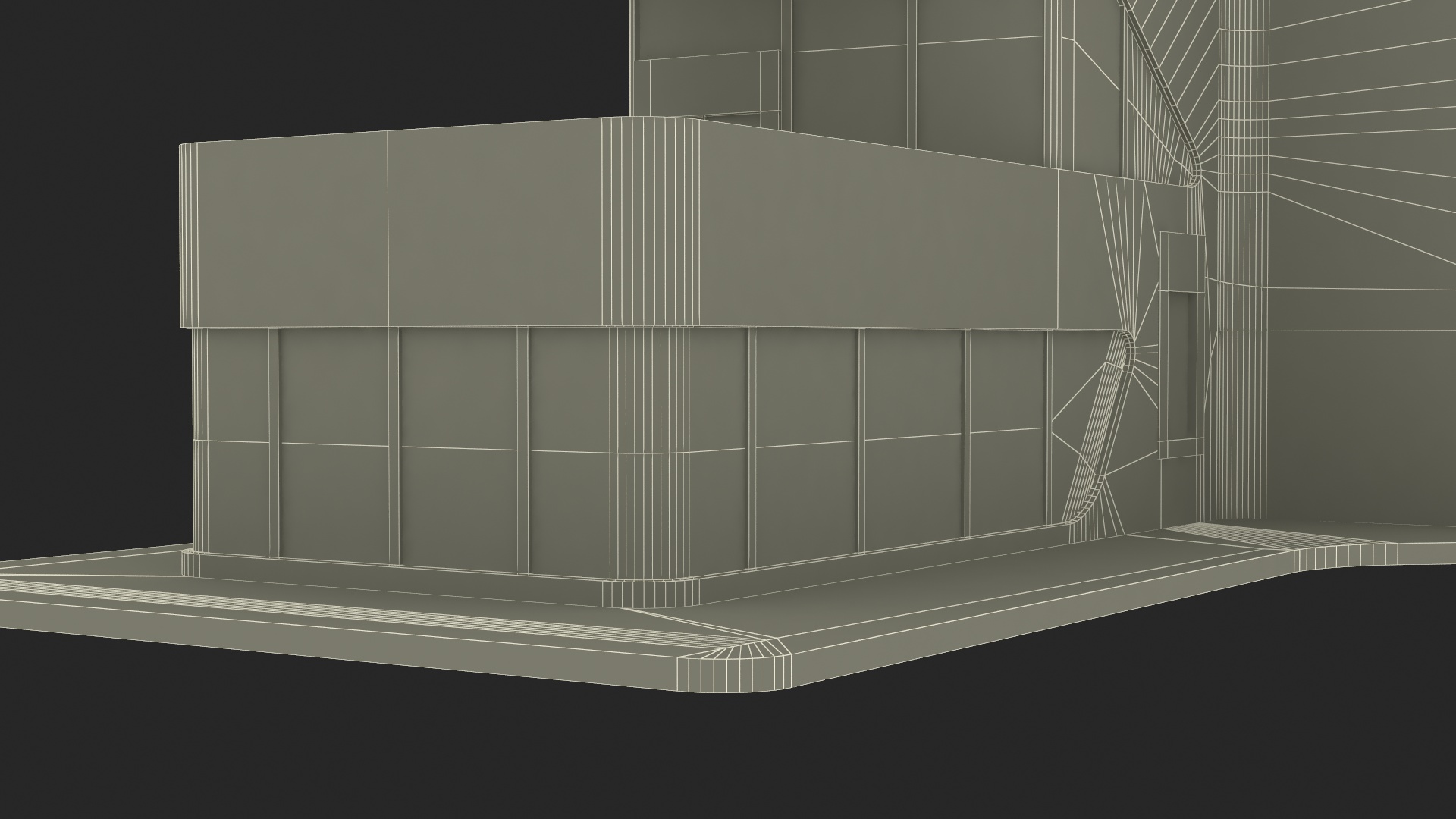 Futuristic House White 3D