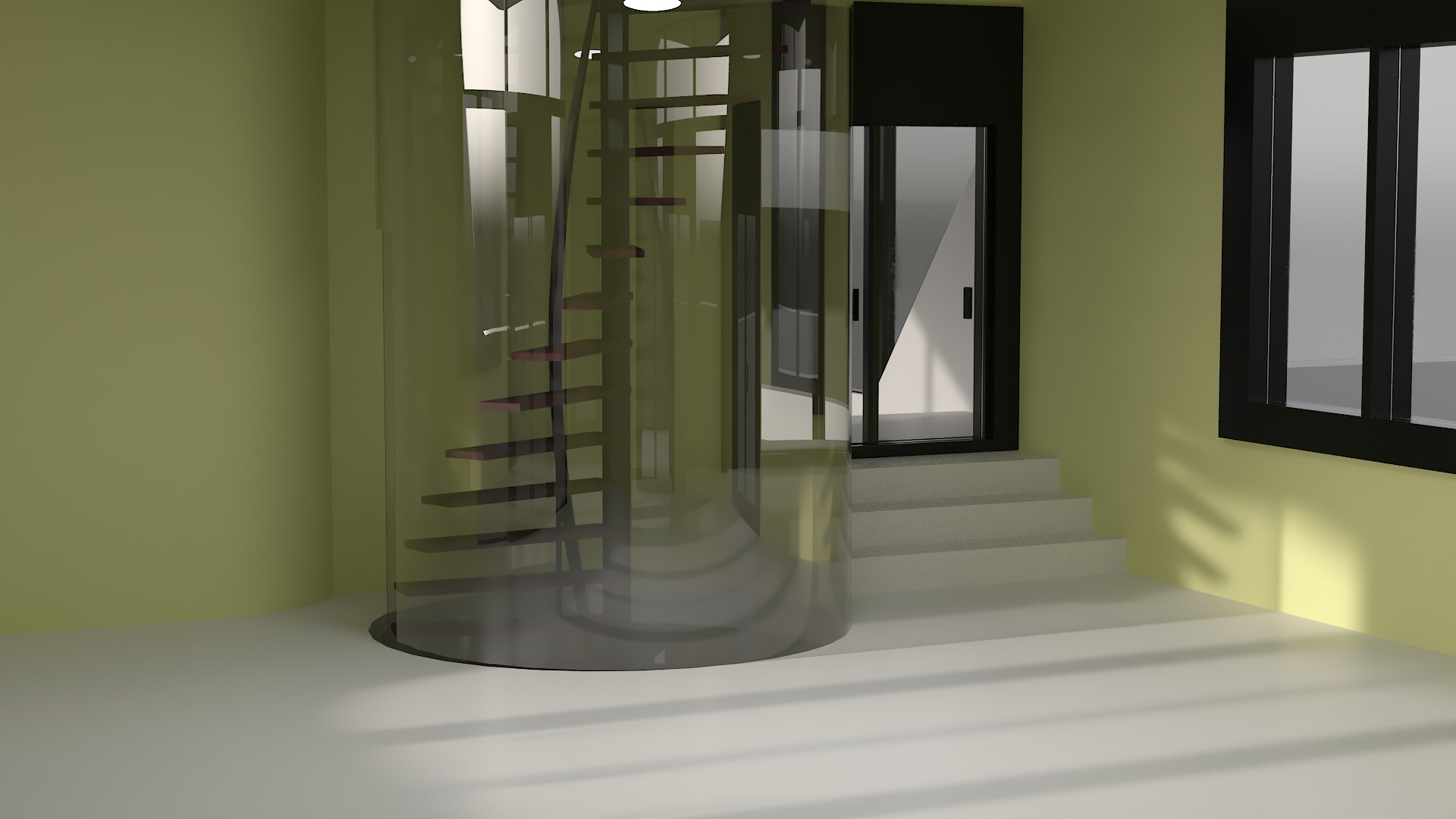 Futuristic House White 3D