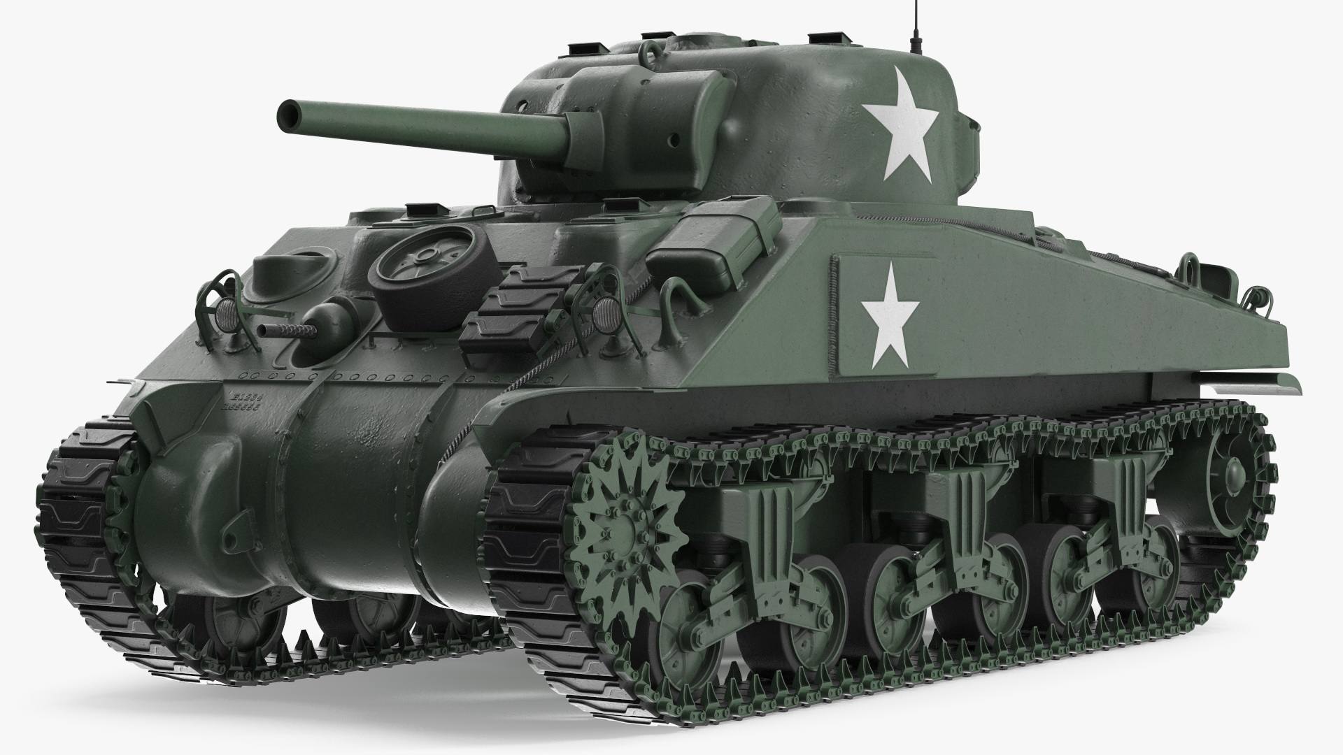 3D model M4 Sherman Tank