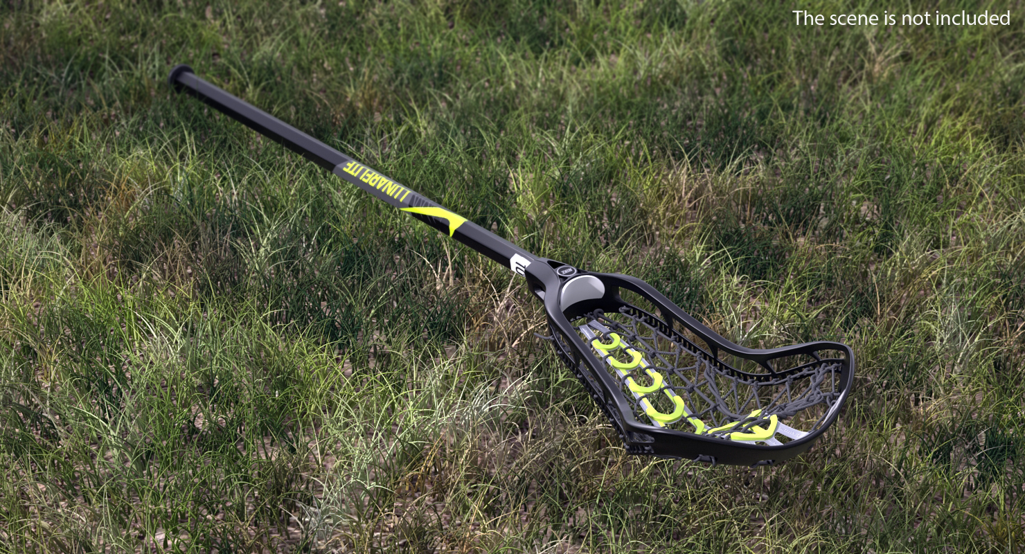 3D Nike Lunar Elite Womens Lacrosse Stick model
