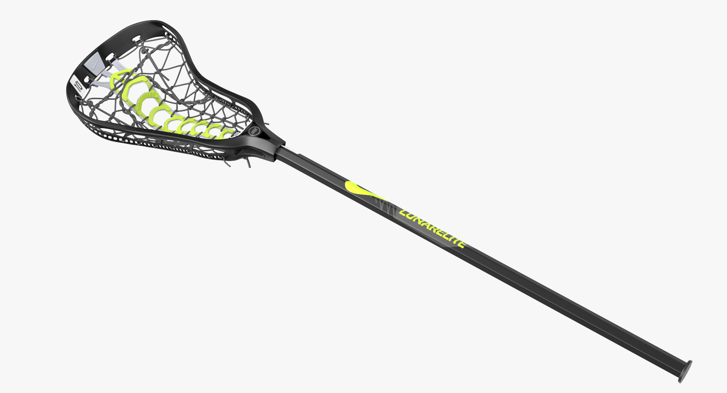 3D Nike Lunar Elite Womens Lacrosse Stick model