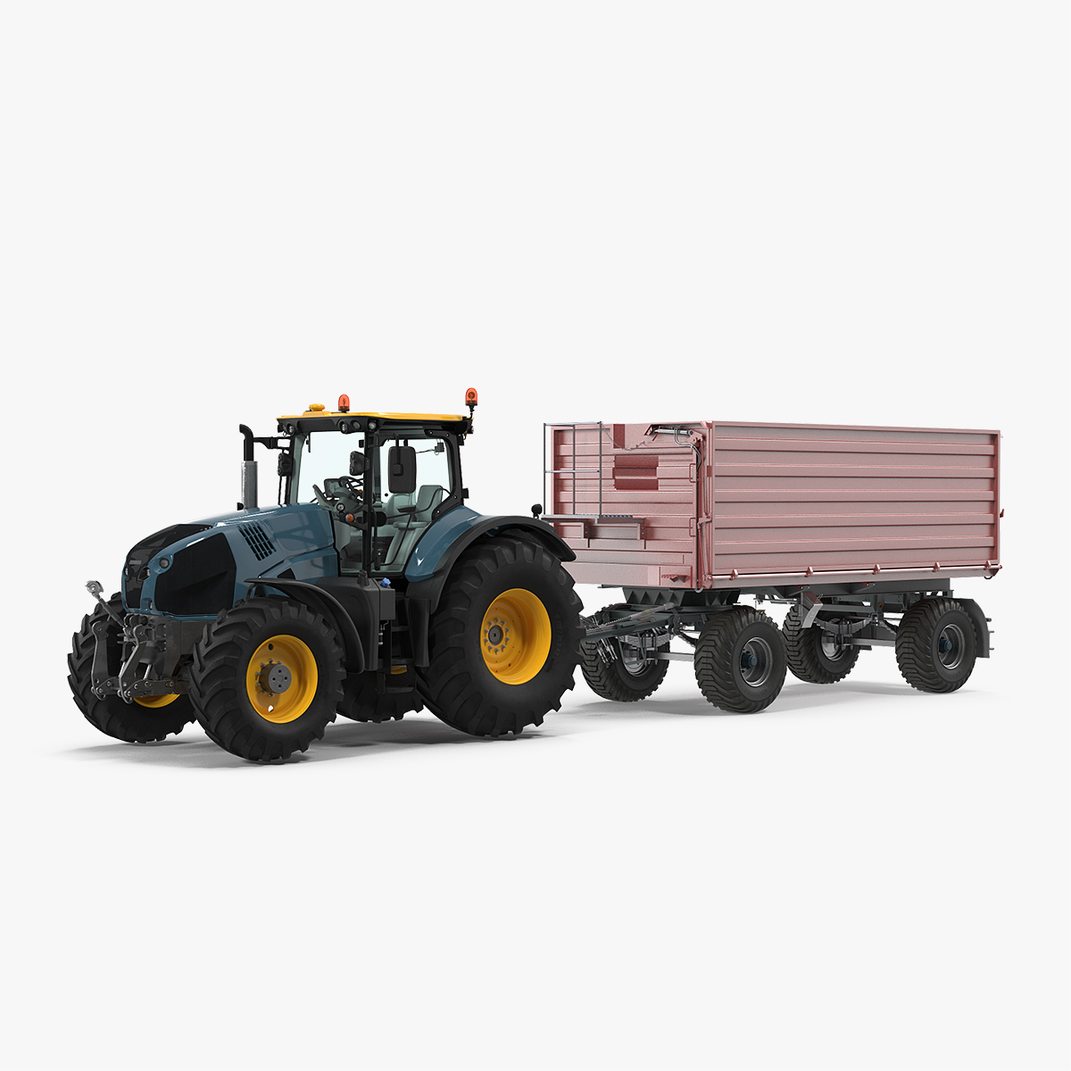 Tractor with Dump Trailer New, view 3