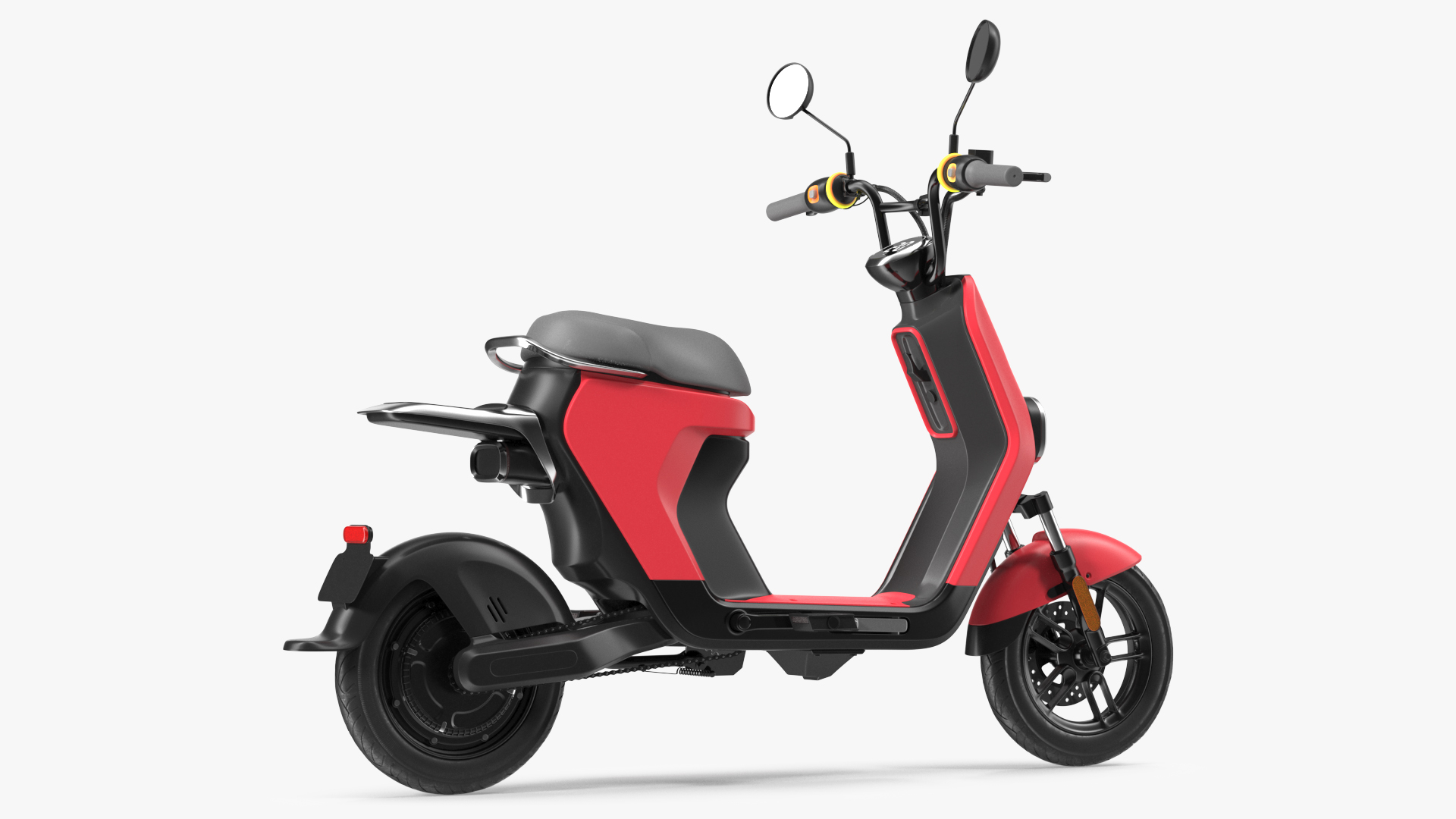 3D Electric Moped Rigged