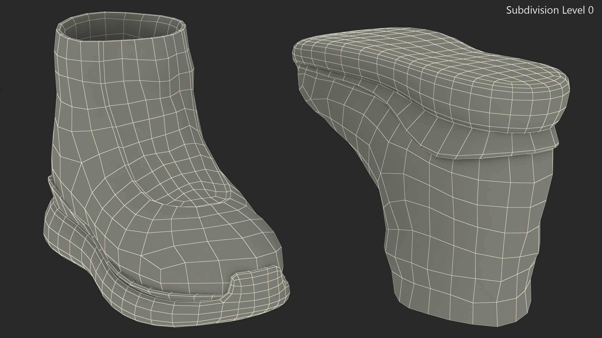 NASA Reebok Boots 3D