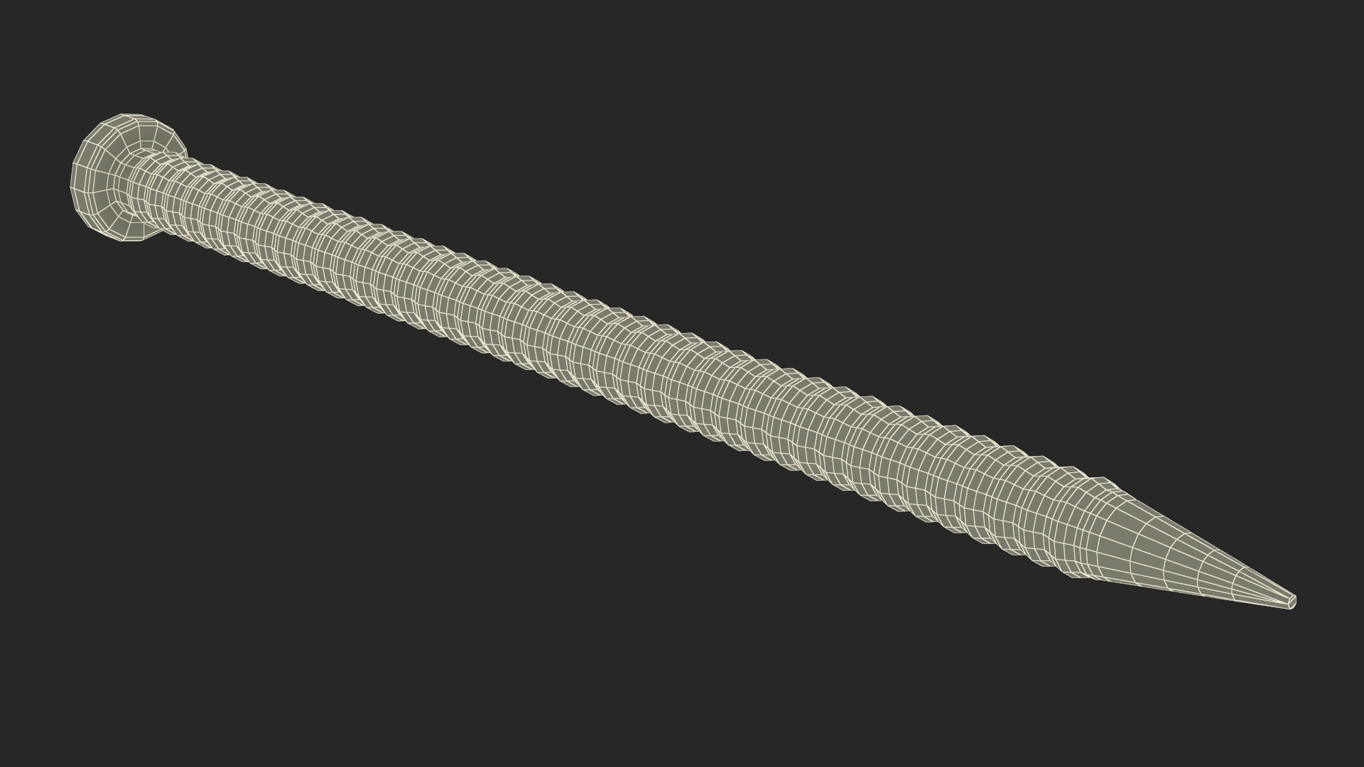 Panel Board Nails 3D