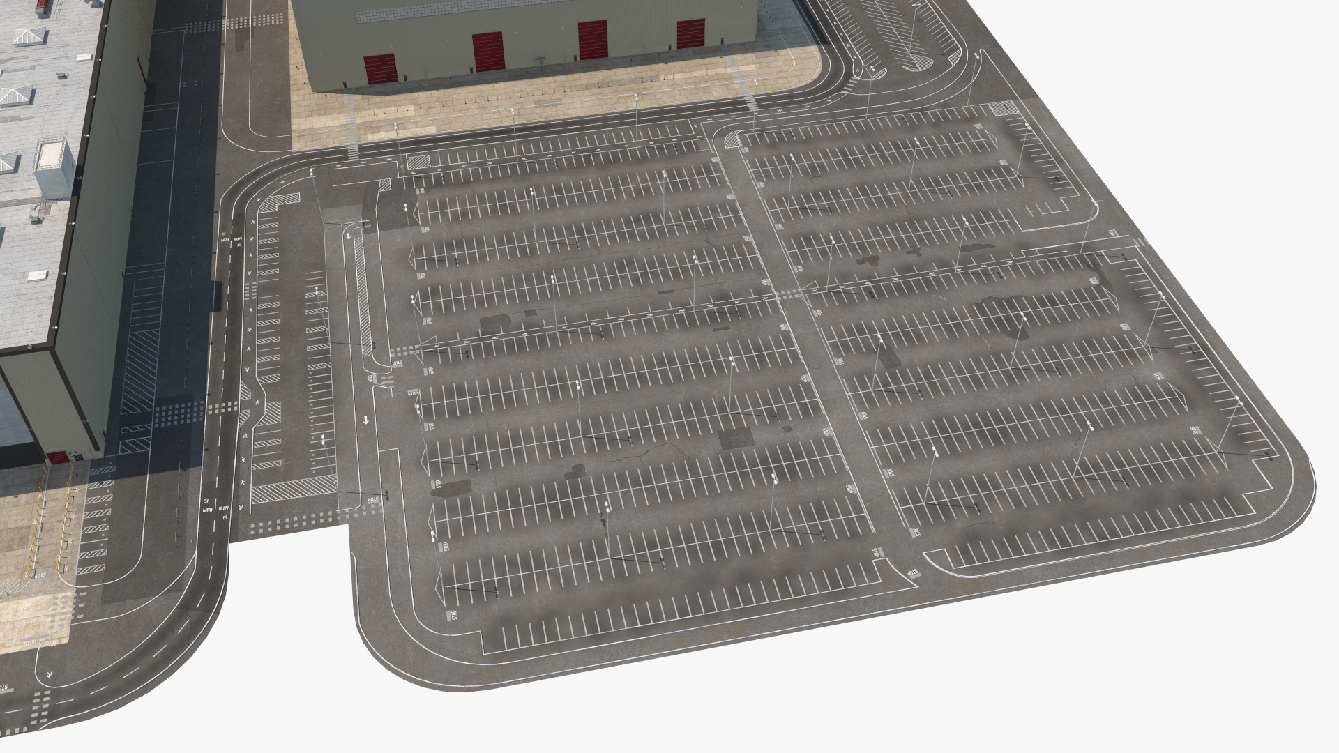 Large Industrial Plant 3D