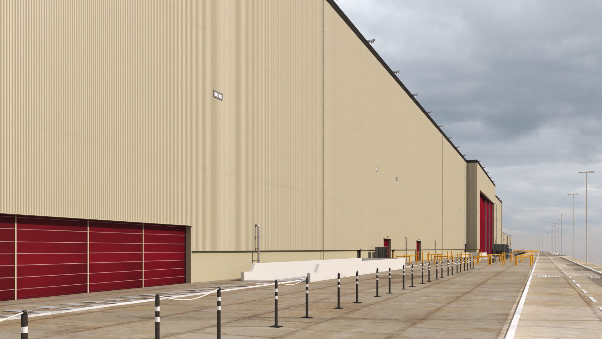 Large Industrial Plant 3D