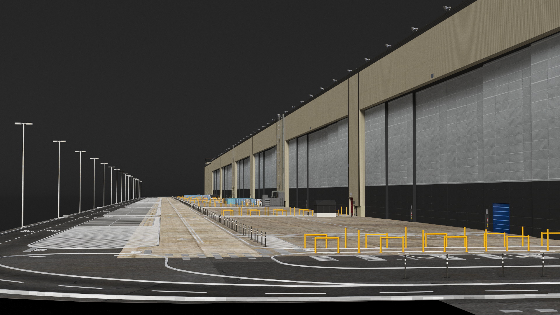 Large Industrial Plant 3D