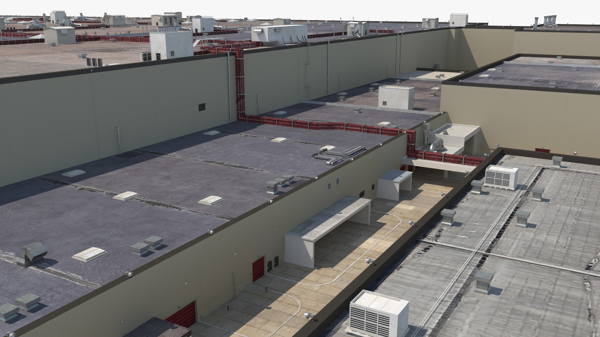 Large Industrial Plant 3D