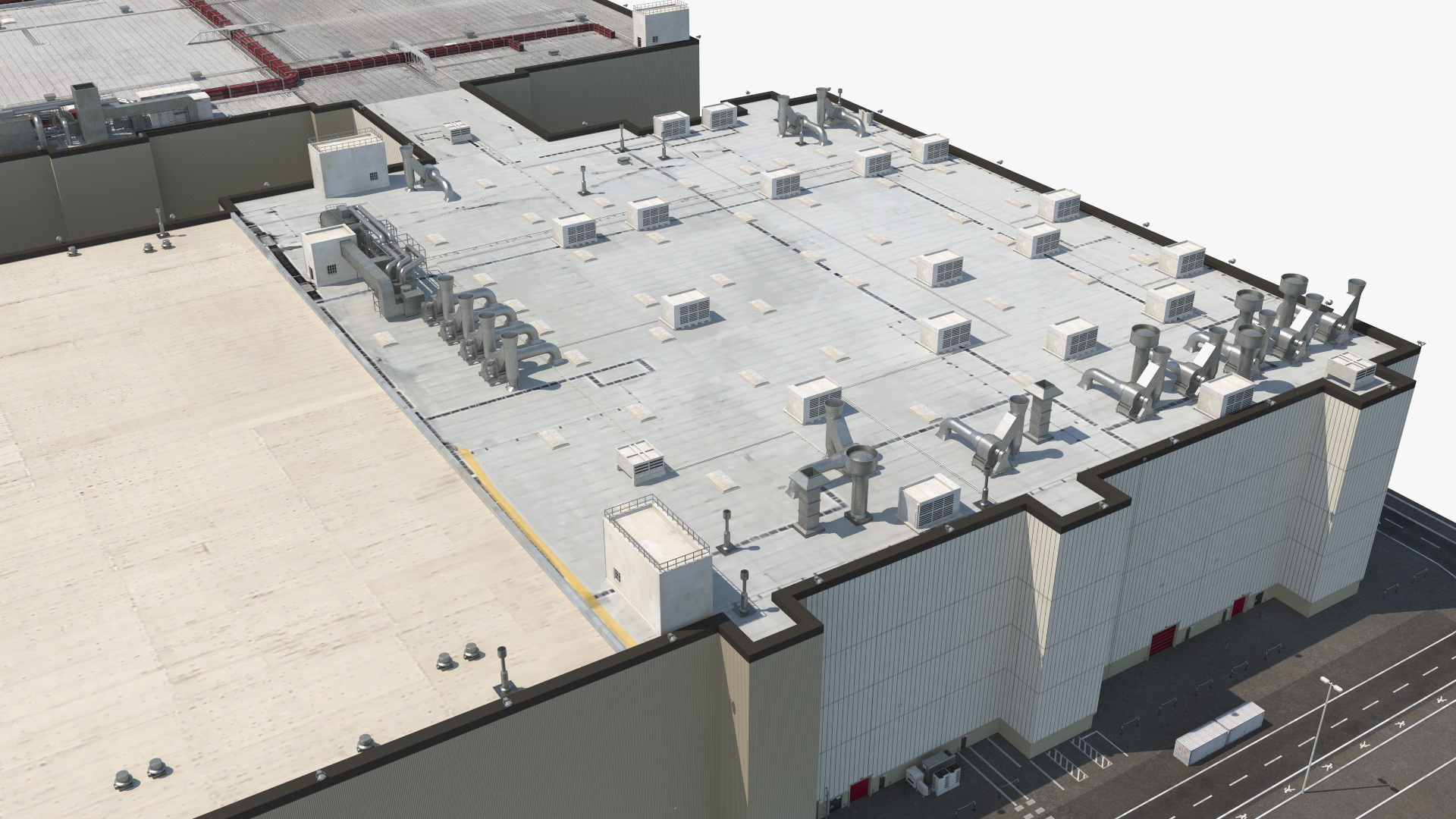 Large Industrial Plant 3D
