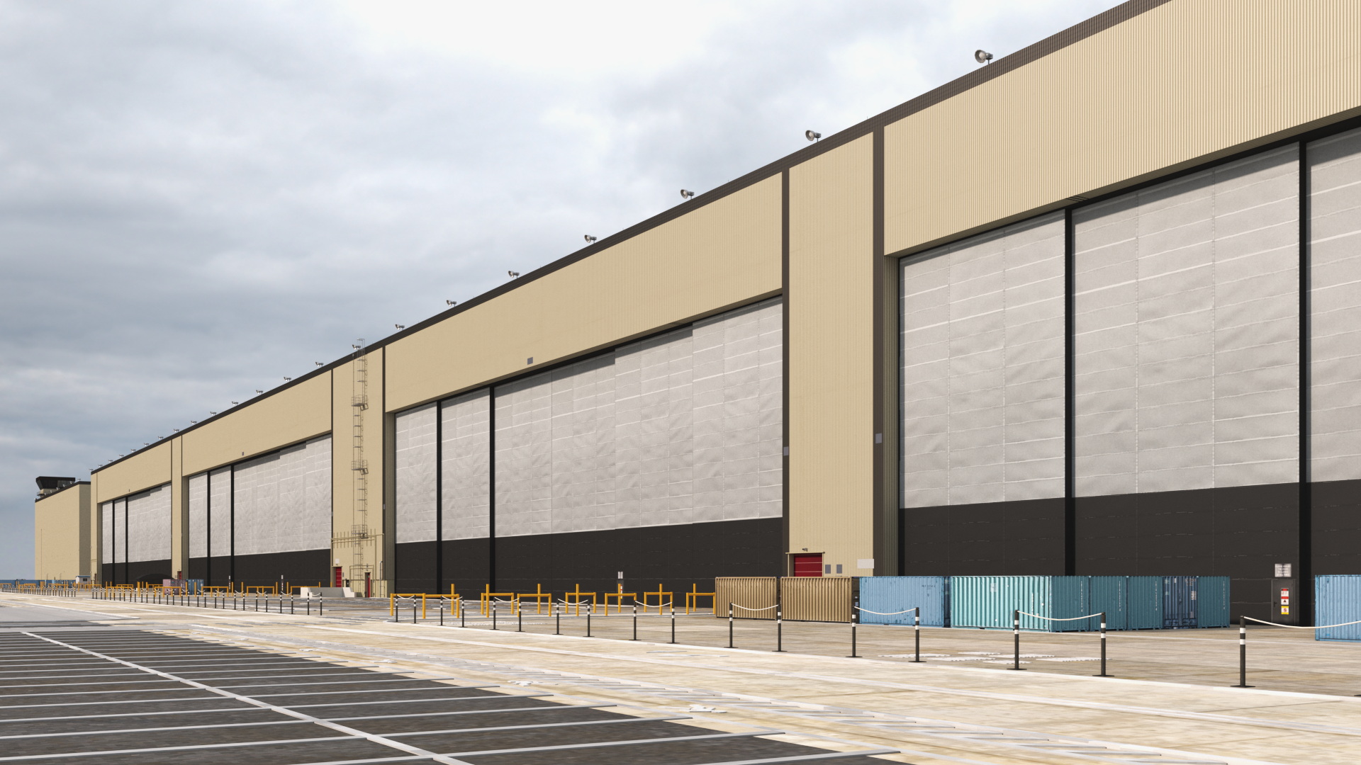 Large Industrial Plant 3D