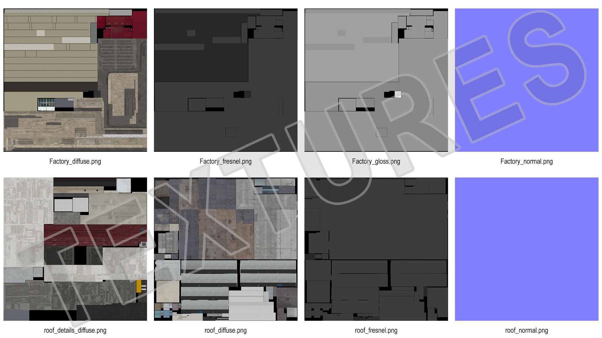 Large Industrial Plant 3D
