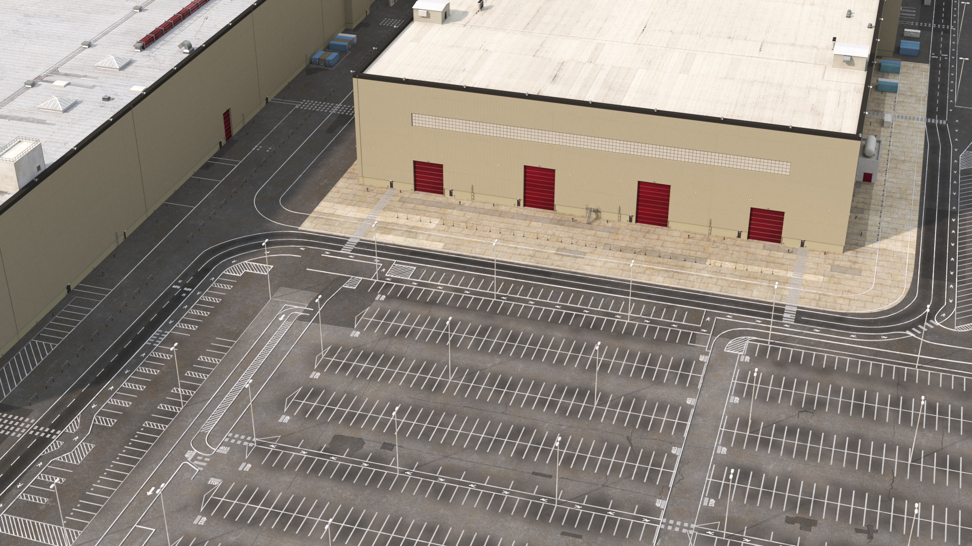 Large Industrial Plant 3D