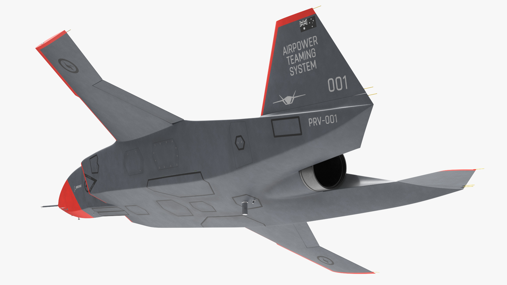 Stealth Boeing MQ-28 Ghost Bat, view 4