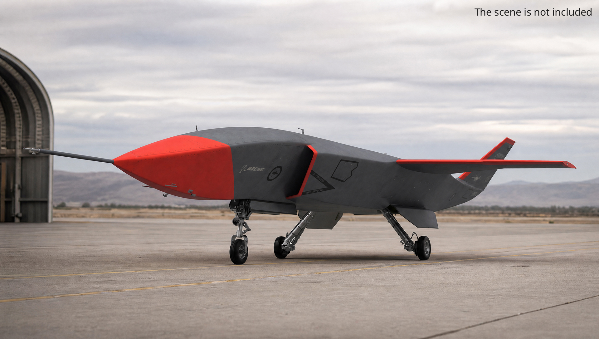 Stealth Boeing MQ-28 Ghost Bat, view 2