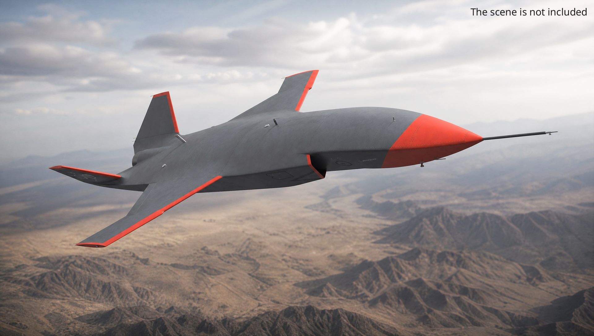 Stealth Boeing MQ-28 Ghost Bat, view 3