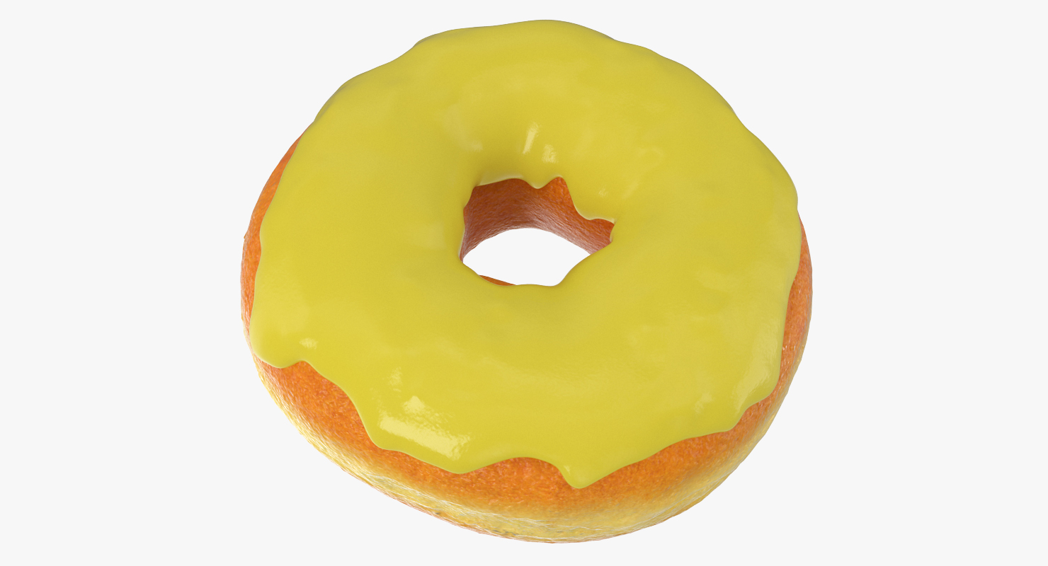 Yellow Donut 3D