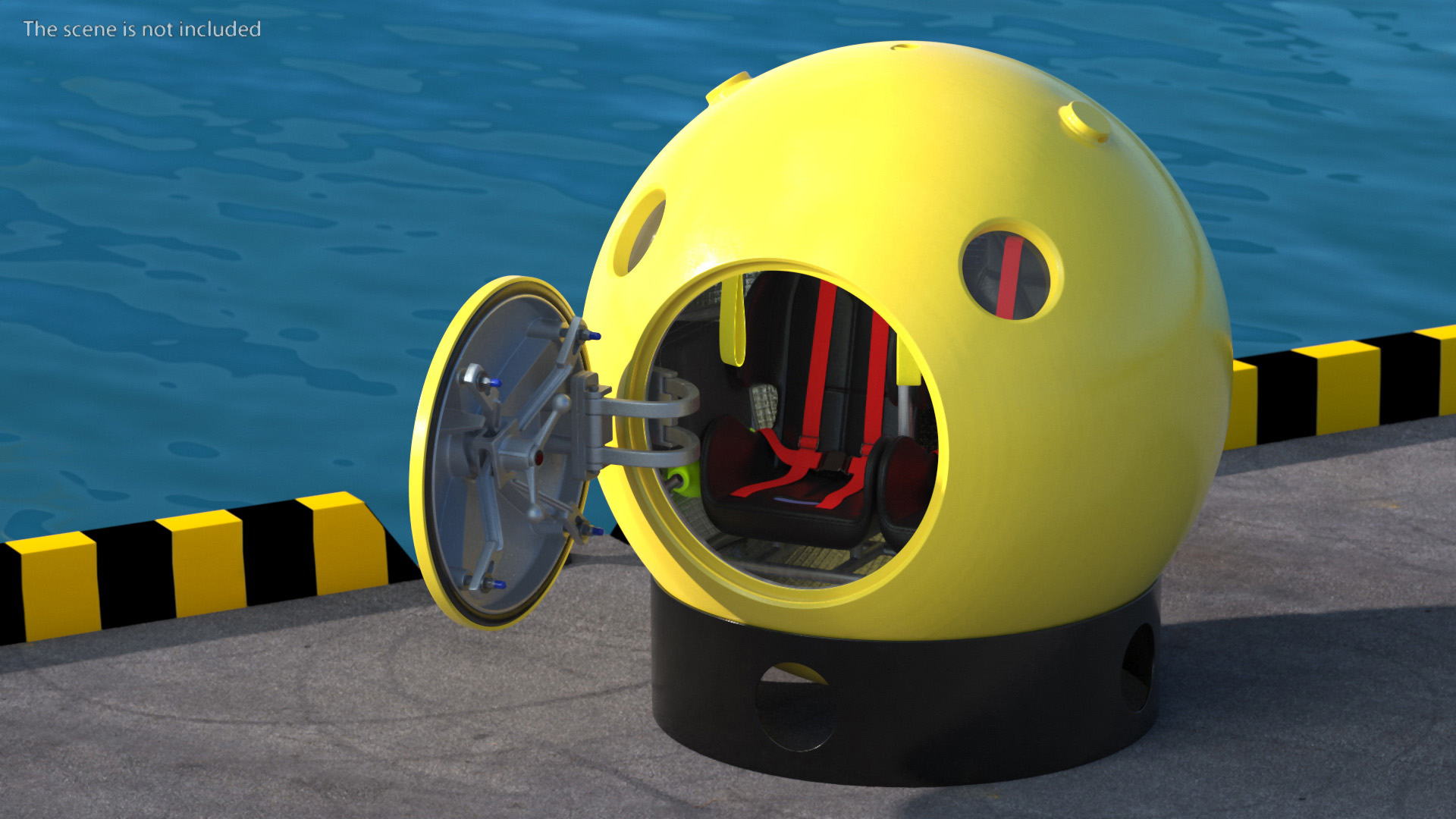 3D Tsunami Escape Pod Generic