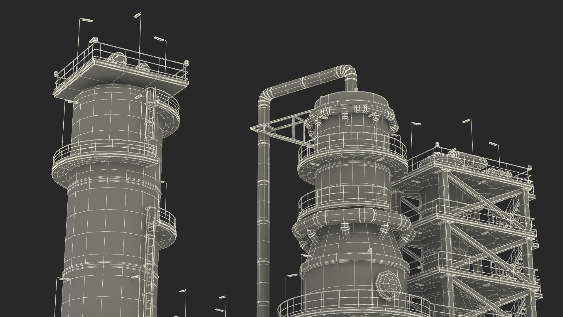 Preprocessing Unit Green 3D model
