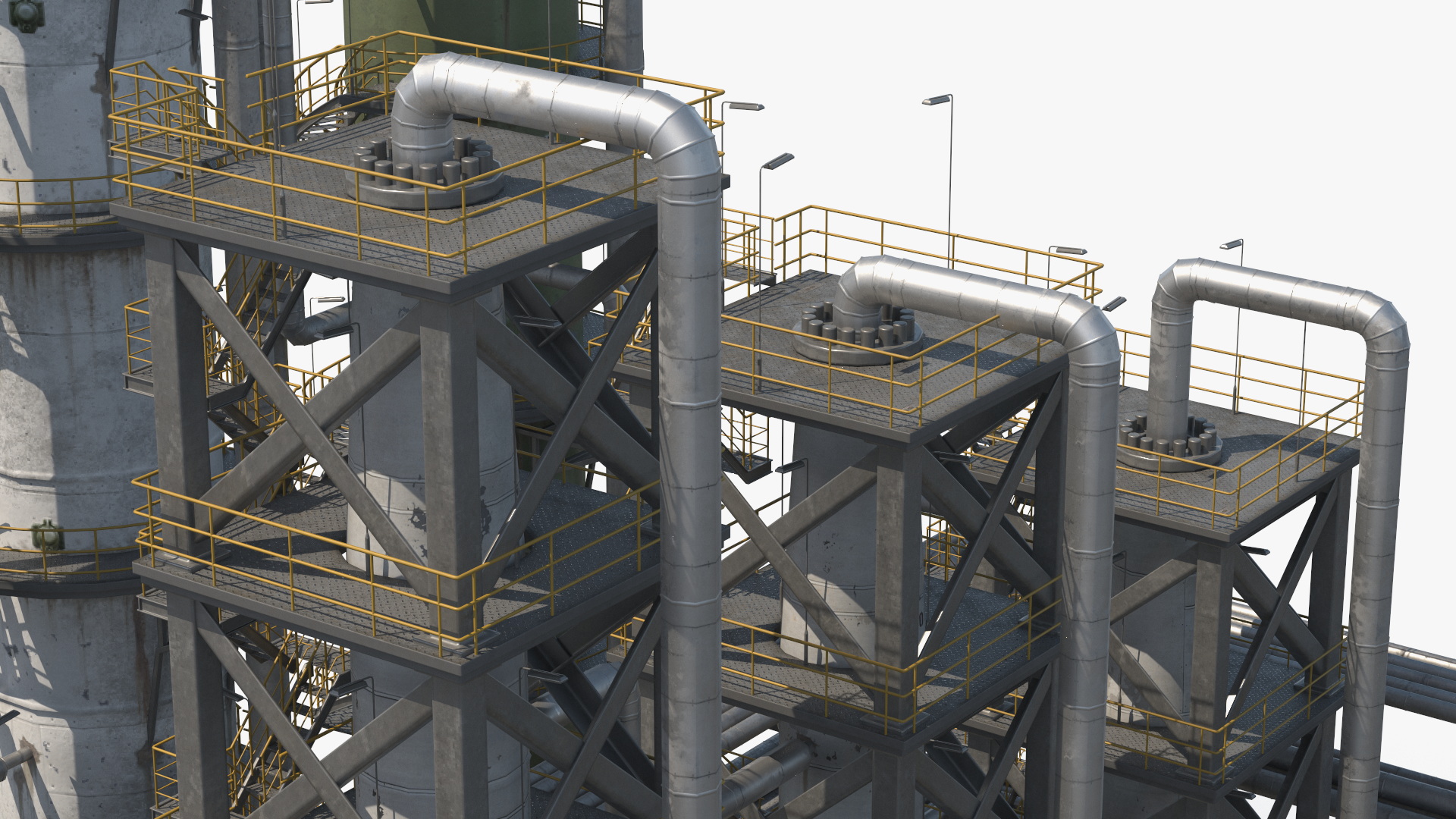 Preprocessing Unit Green 3D model