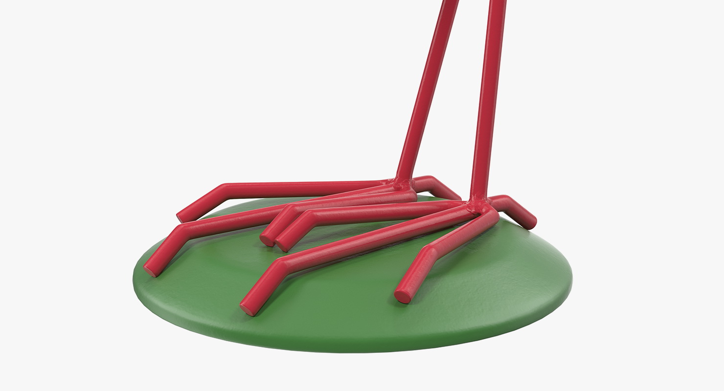 Plastic Pink Flamingo Lawn Garden Decor 3D model