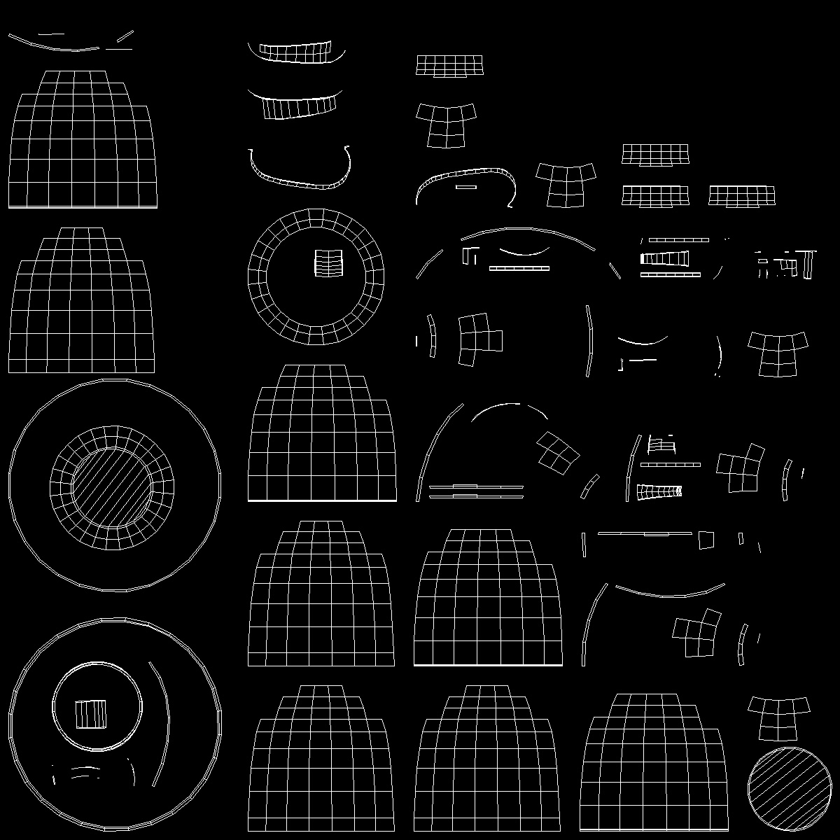 3D Retro Style Stand Mixer model