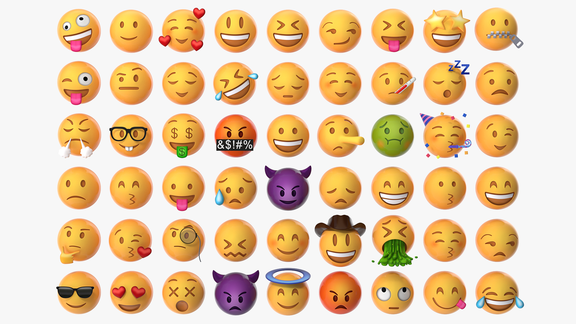 3D model Emoji Pack