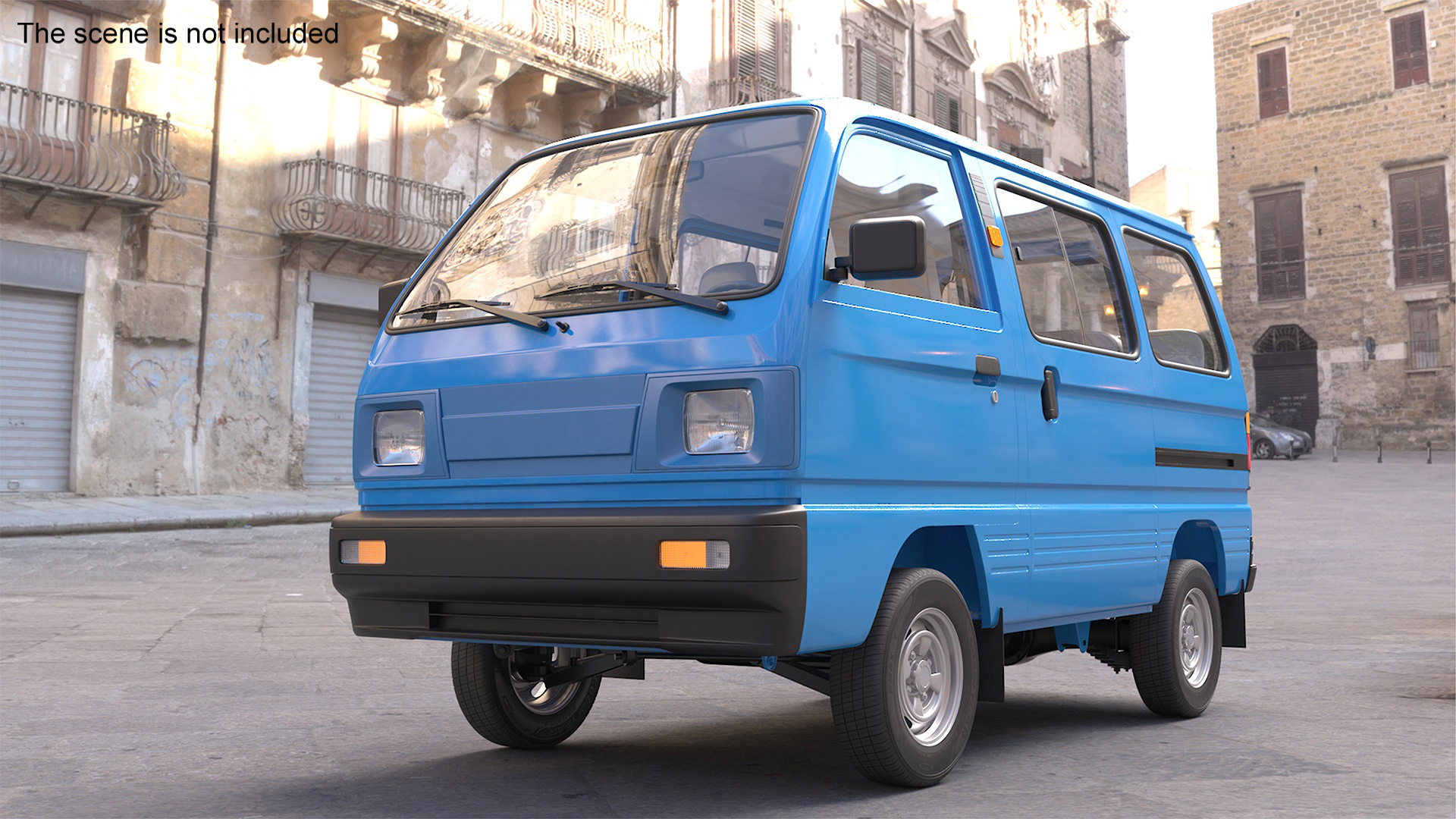 3D model Generic Passenger Minivan