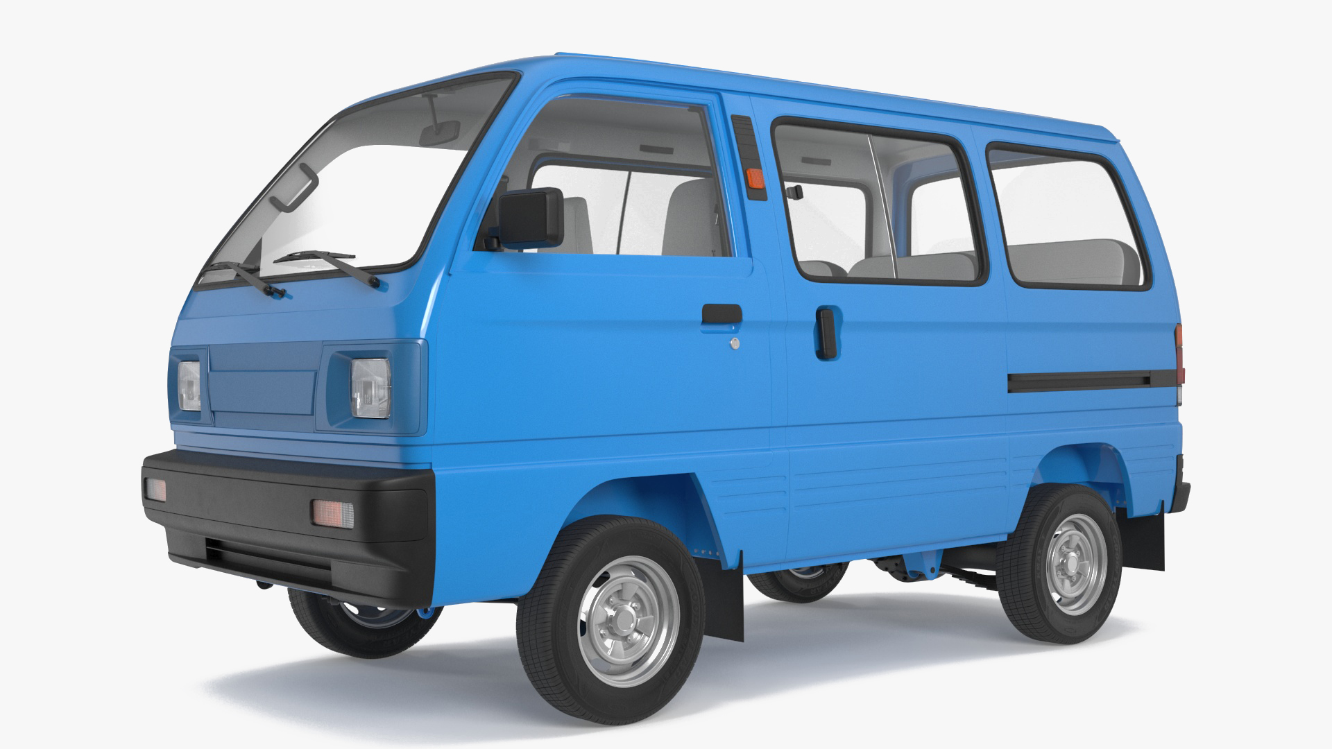 3D model Generic Passenger Minivan