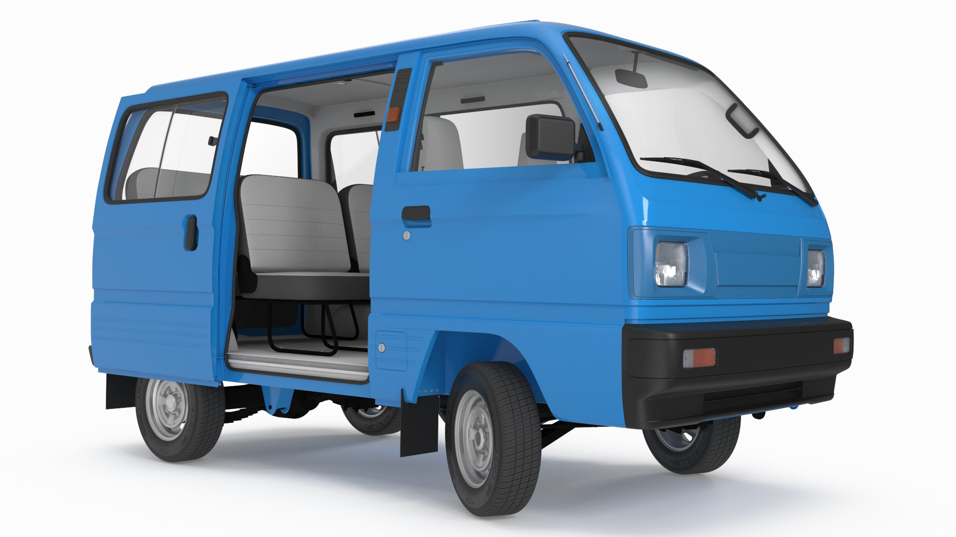 3D model Generic Passenger Minivan