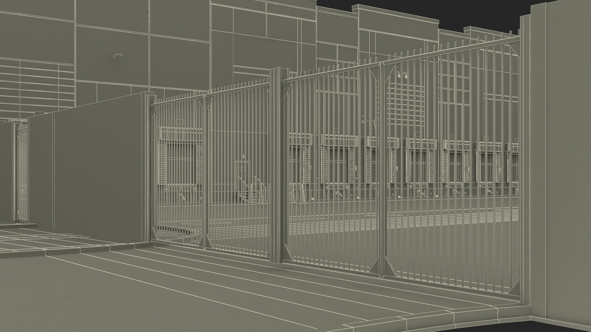 3D Modern Industrial Plant model