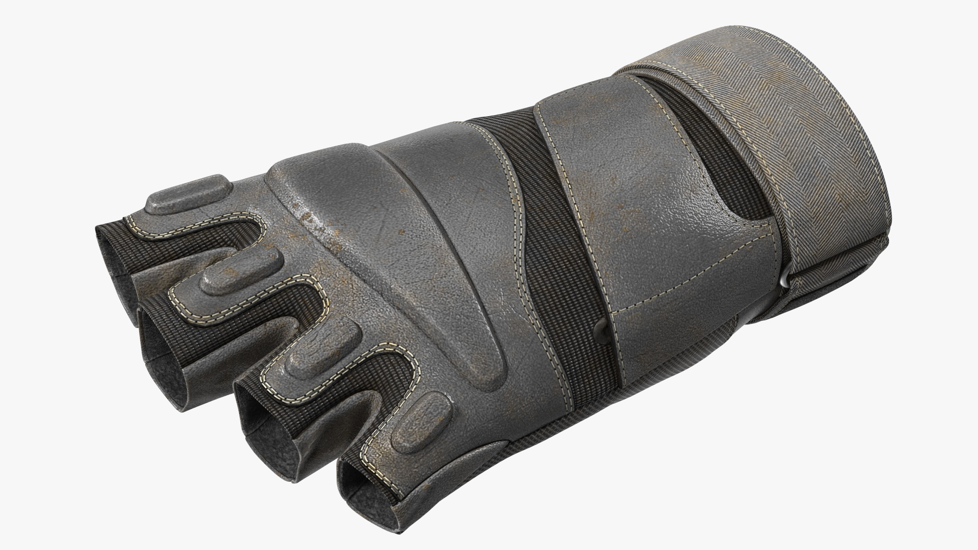 Tactical Half Finger Gloves 3D